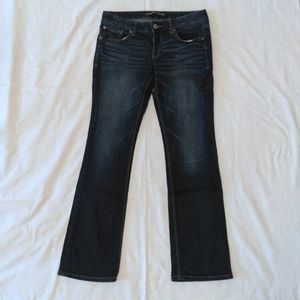 Express Low Rise Barely Boot Jeans 4S